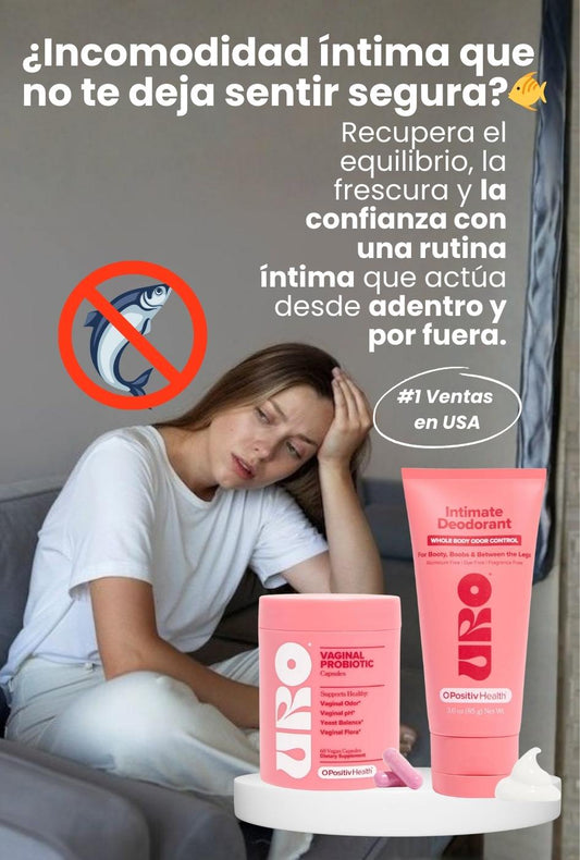Probióticos Vaginales + Desodorante Íntimo 🌸 Confianza y frescura íntima todos los días