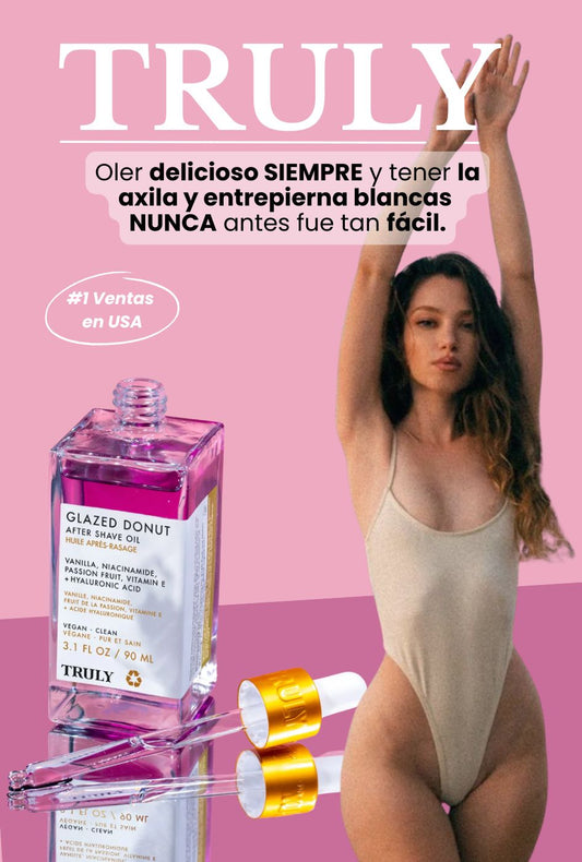 Glazed Donut After Shave Oil - Despídete de la irritación, dale la bienvenida al brillo "donut" 🍩