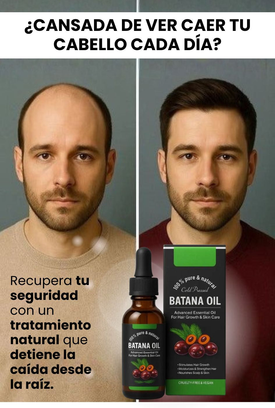 Aceite de Batana - Recupera tu Cabello Desde la Raíz